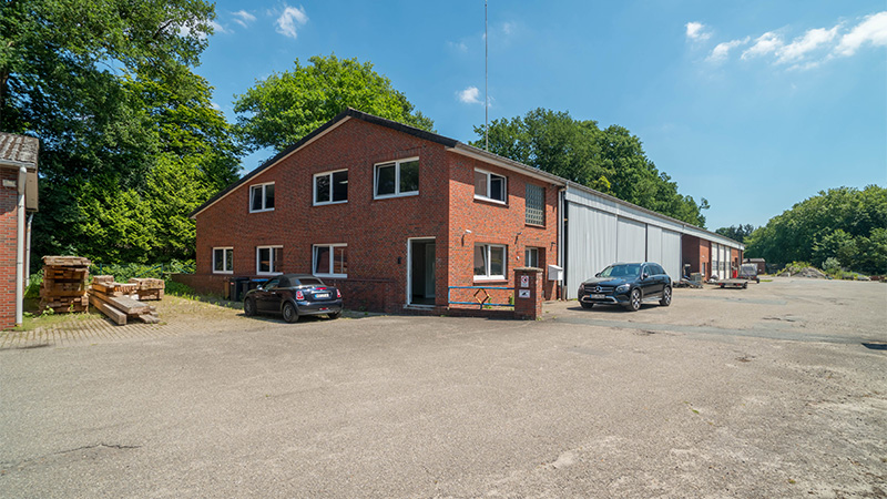 Gebäude 2 - Büro mit Hallenanbau Aktuell